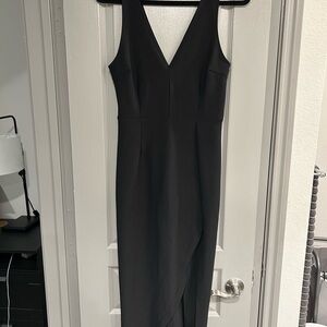 Abercrombie & Fitch Black Asymmetrical Dress